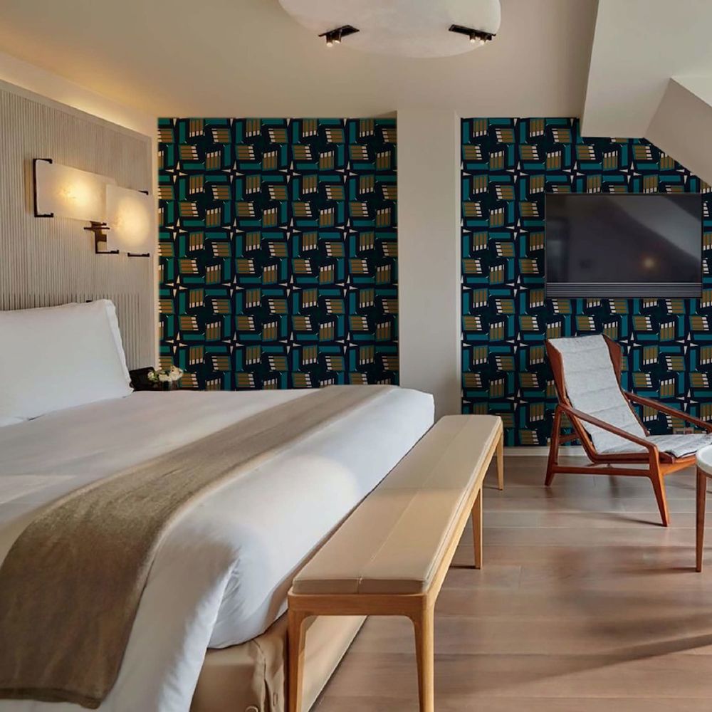 Other wall decoration - Eco-friendly Wallpaper ABRACADABRANTESQUE - CORALIE PREVERT PARIS