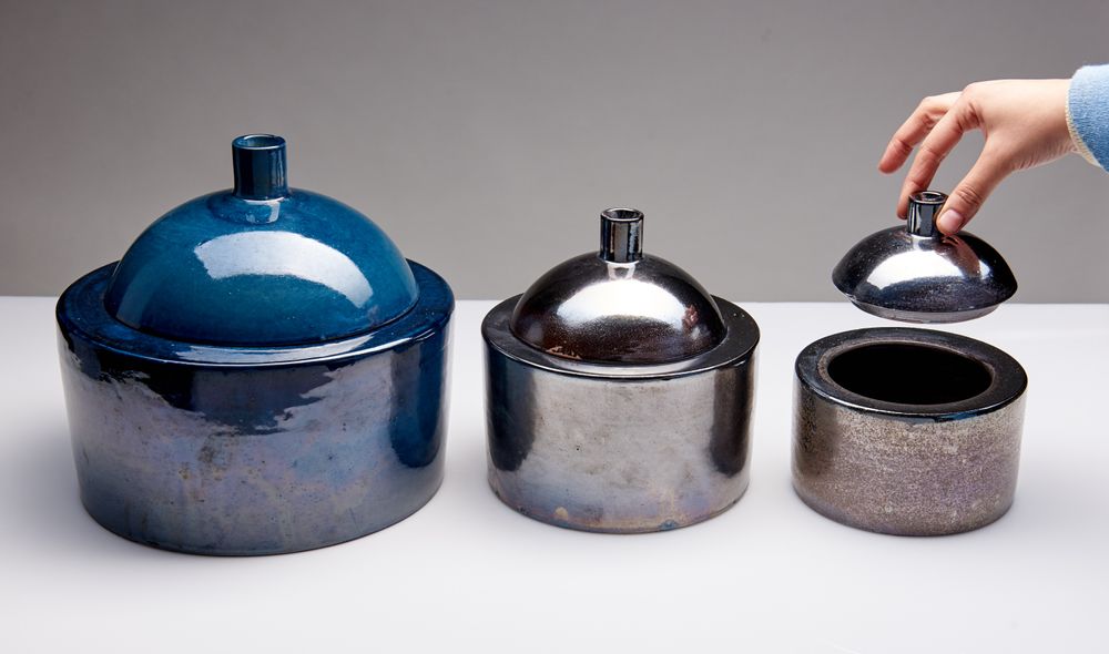 Boîtes de rangement - Boites faites-main en céramique - POTERIE SERGHINI