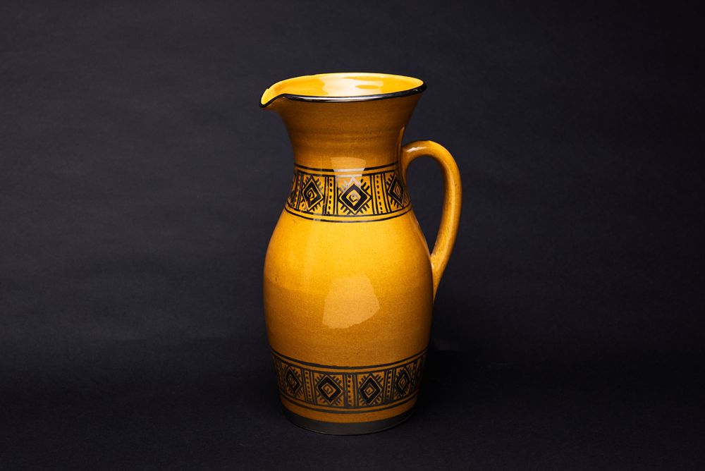 Vases - Ceramic handmade ceramic pitchers (carafes, jugs) - POTERIE SERGHINI