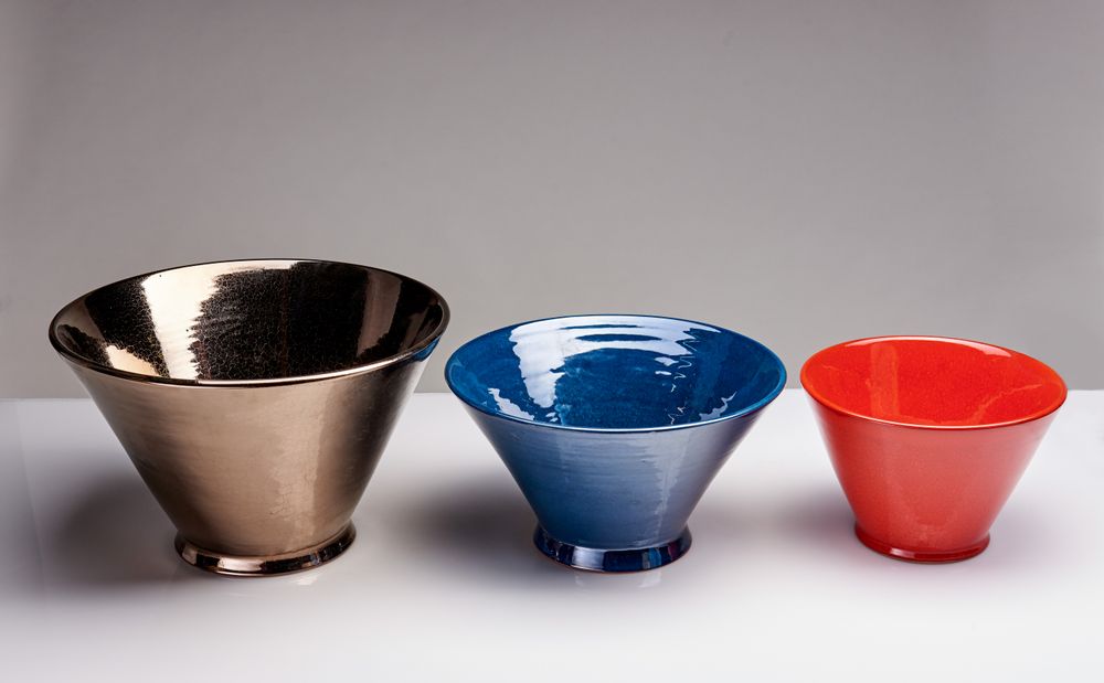 Ustensiles de cuisine - Saladiers faits-main en céramique - POTERIE SERGHINI