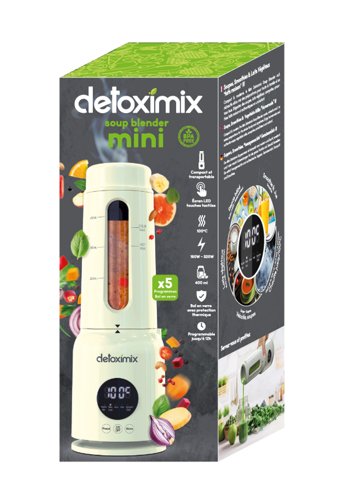 Petit électroménager - DETOXIMIX SOUP BLENDER MINI - DETOXIMIX