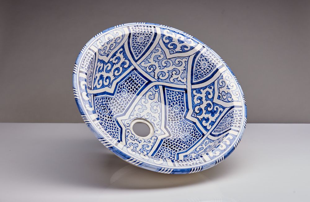 Lavabos - Vasques faites-main en céramique - POTERIE SERGHINI