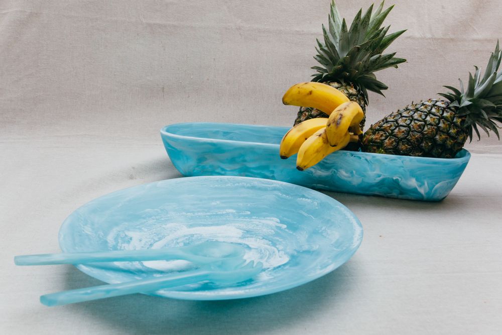 Objets design - Everyday_Large Bol_ Aqua - A TABLE AFFAIR