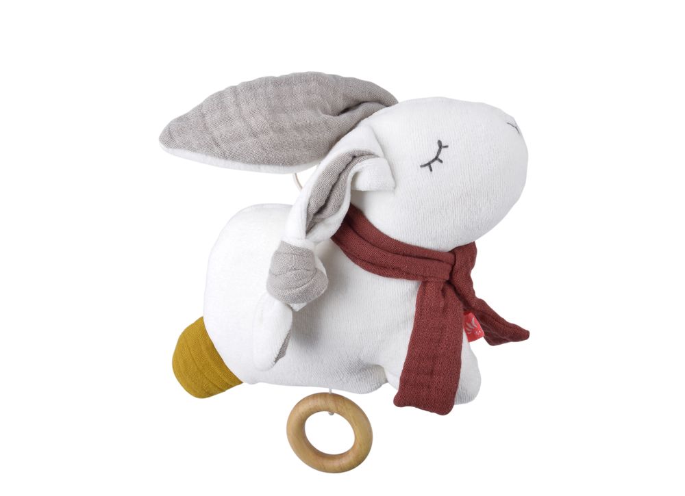 Toys - Organic Cotton Rattle and Musical Toy - KIKADU