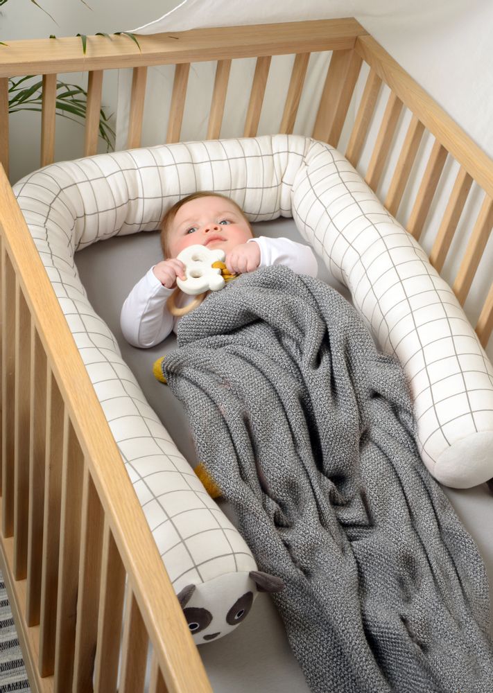 Fabric cushions - Organic Cotton Baby Bedding Set, Blanket, Pillow and Cushion - KIKADU