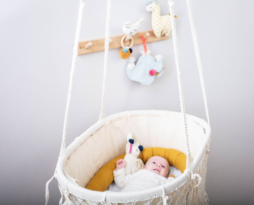 Beds - GOTS certified hanging cradle - KIKADU