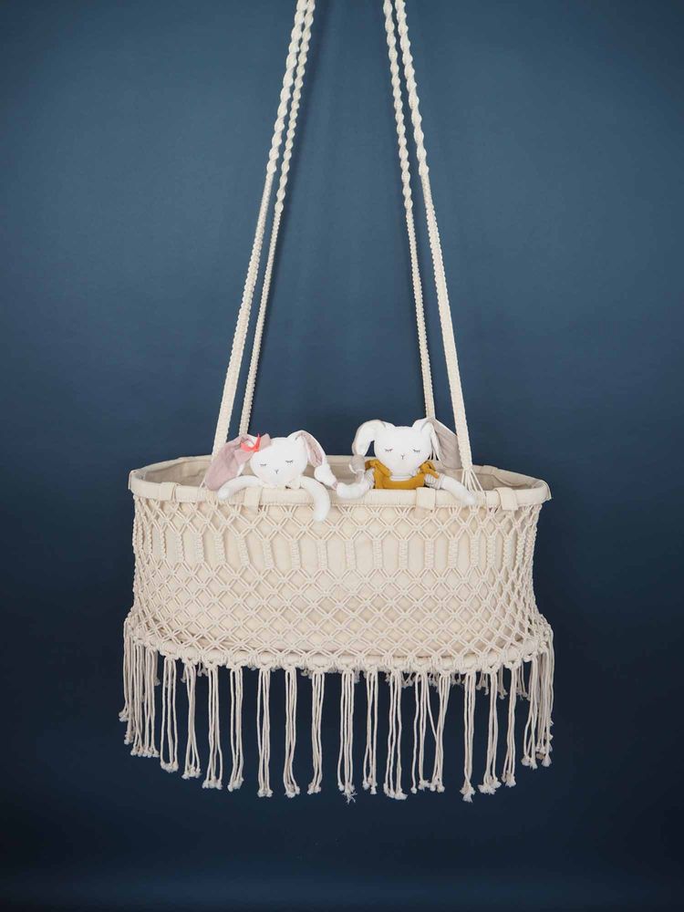 Beds - GOTS certified hanging cradle - KIKADU