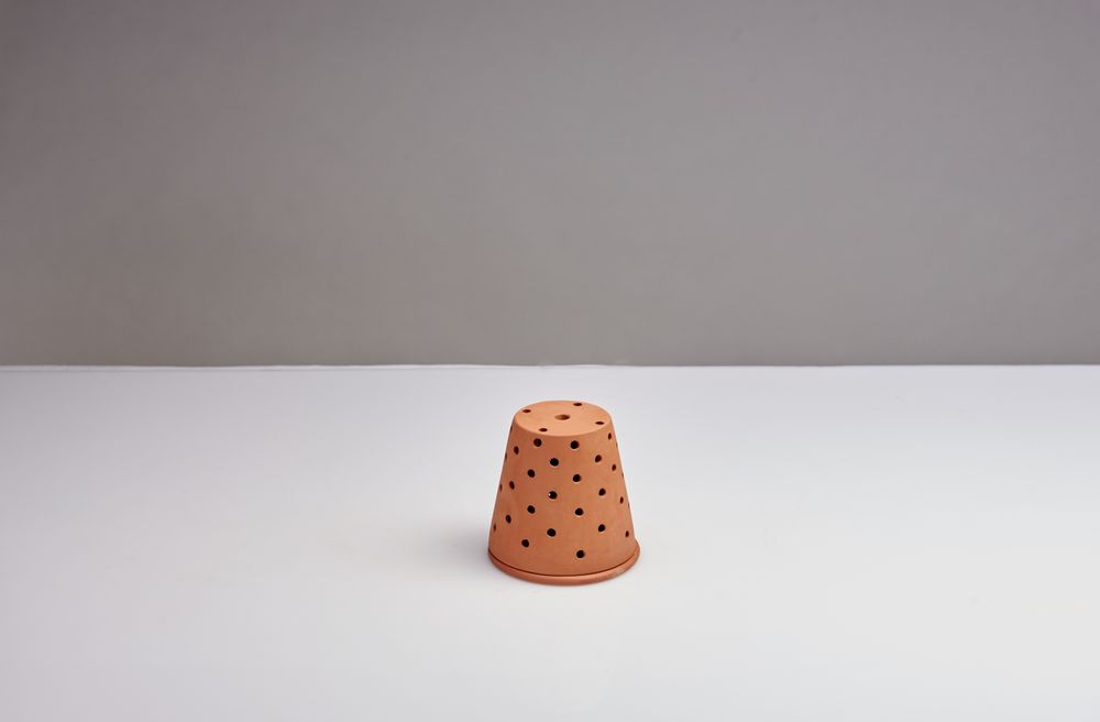 Decorative objects - Handmade ceramic photophores - POTERIE SERGHINI