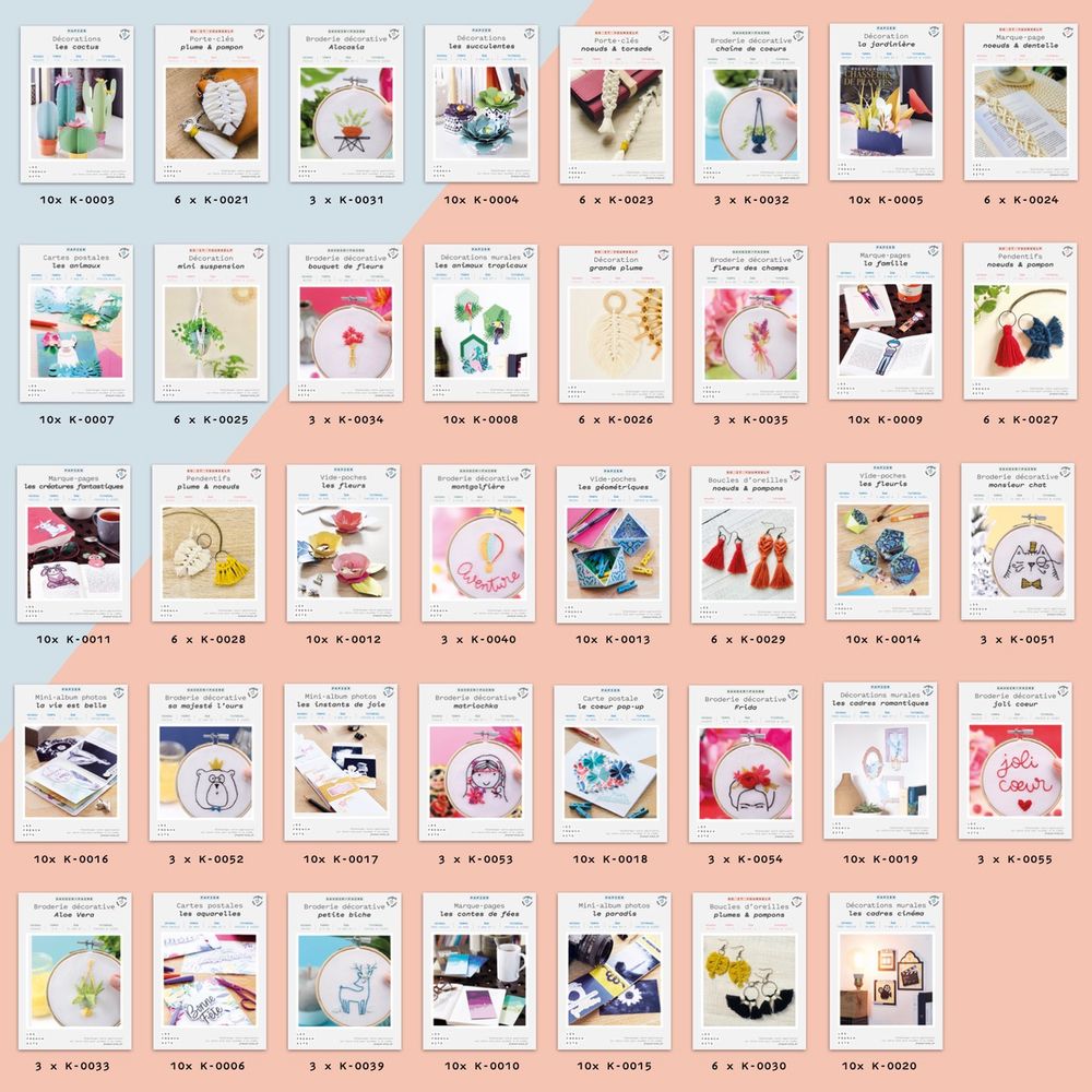 Objets de décoration - Grand Présentoir métal rotatif  - FRENCH KITS
