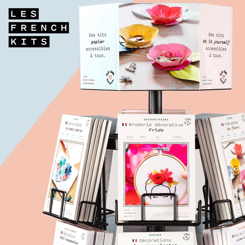 Decorative objects - Small rotating metal Display Stand - FRENCH KITS