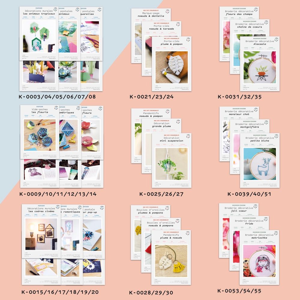 Decorative objects - Implantation Offer: 36 kits + Display Stand Offered - FRENCH KITS