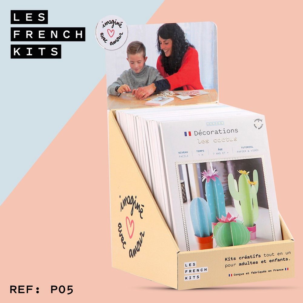 Objets de décoration - Offre Découverte : 10 kits - Papiers - FRENCH KITS