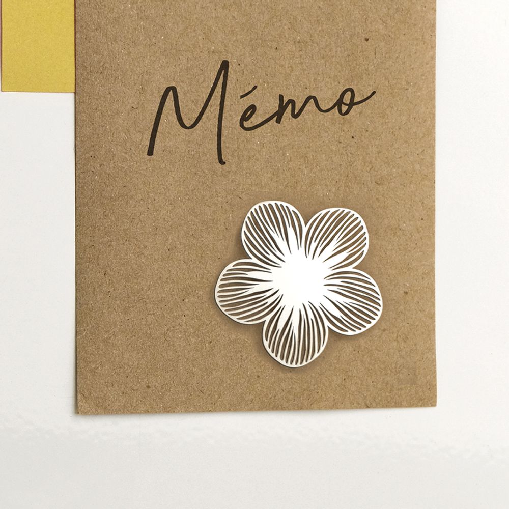 Cadeaux - Stainless steel magnet - Nature. - TOUT SIMPLEMENT,