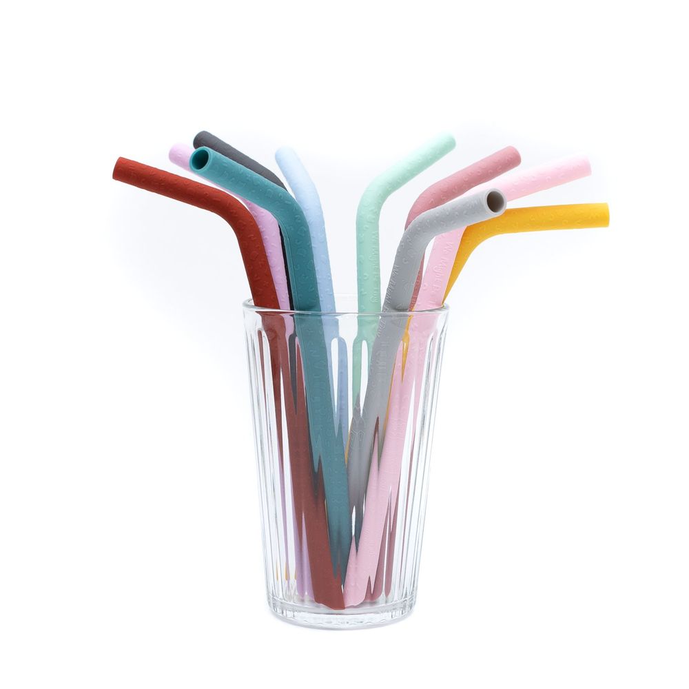 Children's mealtime - Bendie silicone straws - WE MIGHT BE TINY FRANCE