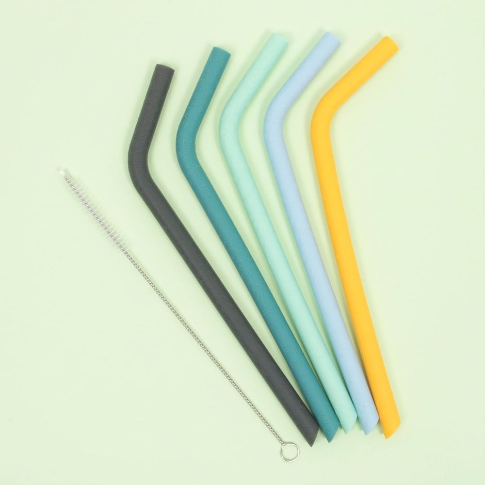 Children's mealtime - Bendie silicone straws - WE MIGHT BE TINY FRANCE