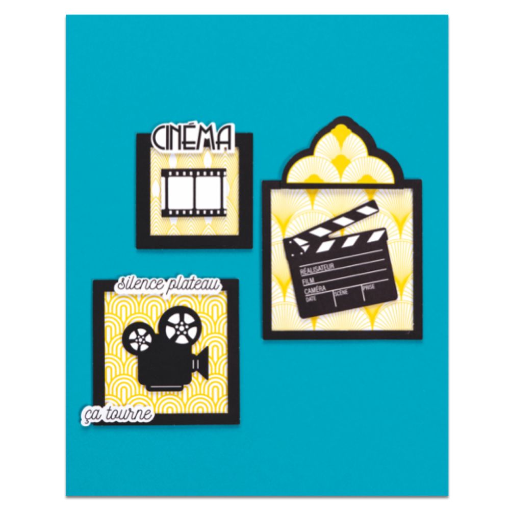 Autres décorations murales - Kit créatif - Décorations murales - Cadre cinéma - FRENCH KITS