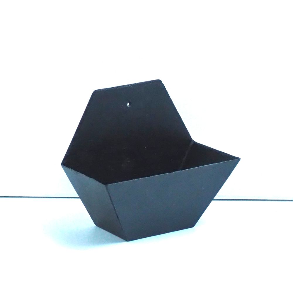 Floral decoration - Hexagonal Natural Slate Wall Planter - LE TRÈFLE BLEU