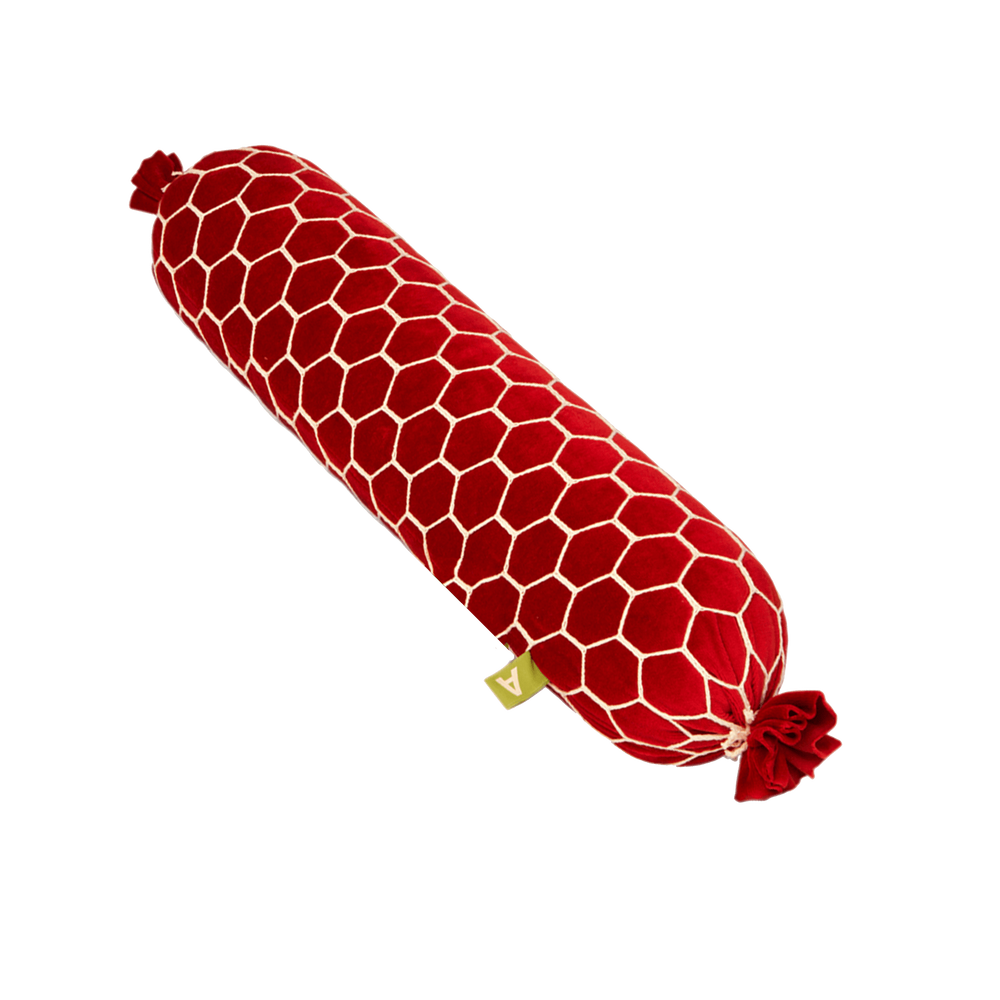 Fabric cushions - Salami in Net Bolster - AUFSCHNITT