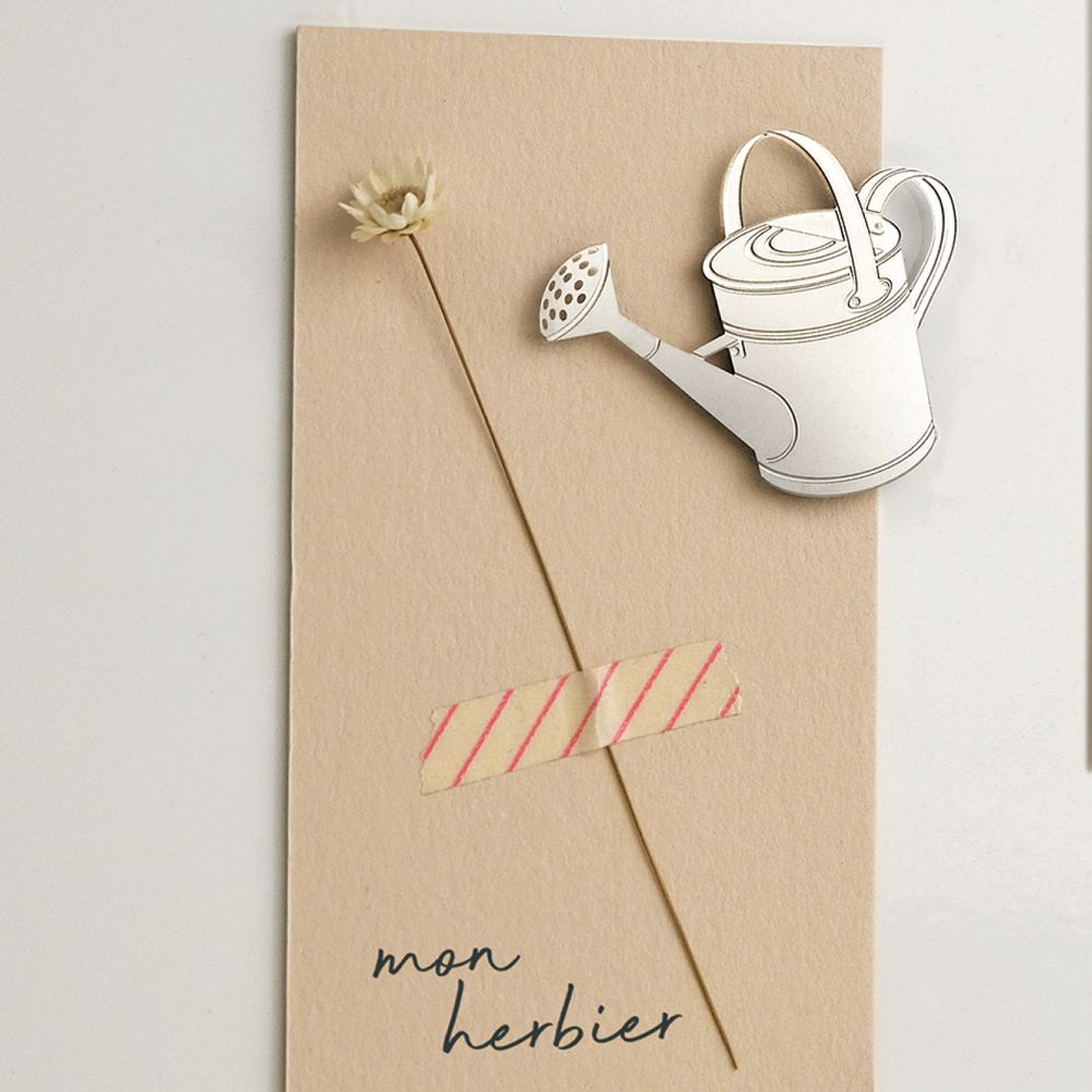 Customizable objects - Stainless steel magnet - Garden. - TOUT SIMPLEMENT,