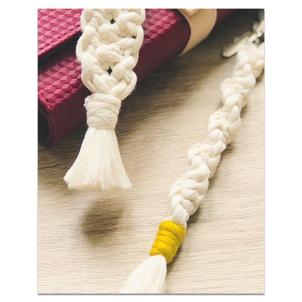 Cadeaux - Kit créatif DIY - Porte clés - Nœud & Torsade - FRENCH KITS