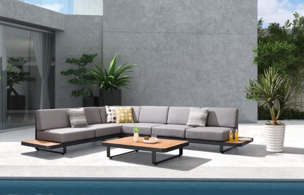 Lawn sofas   - New Polo Sofas Corner Set - SUNSO