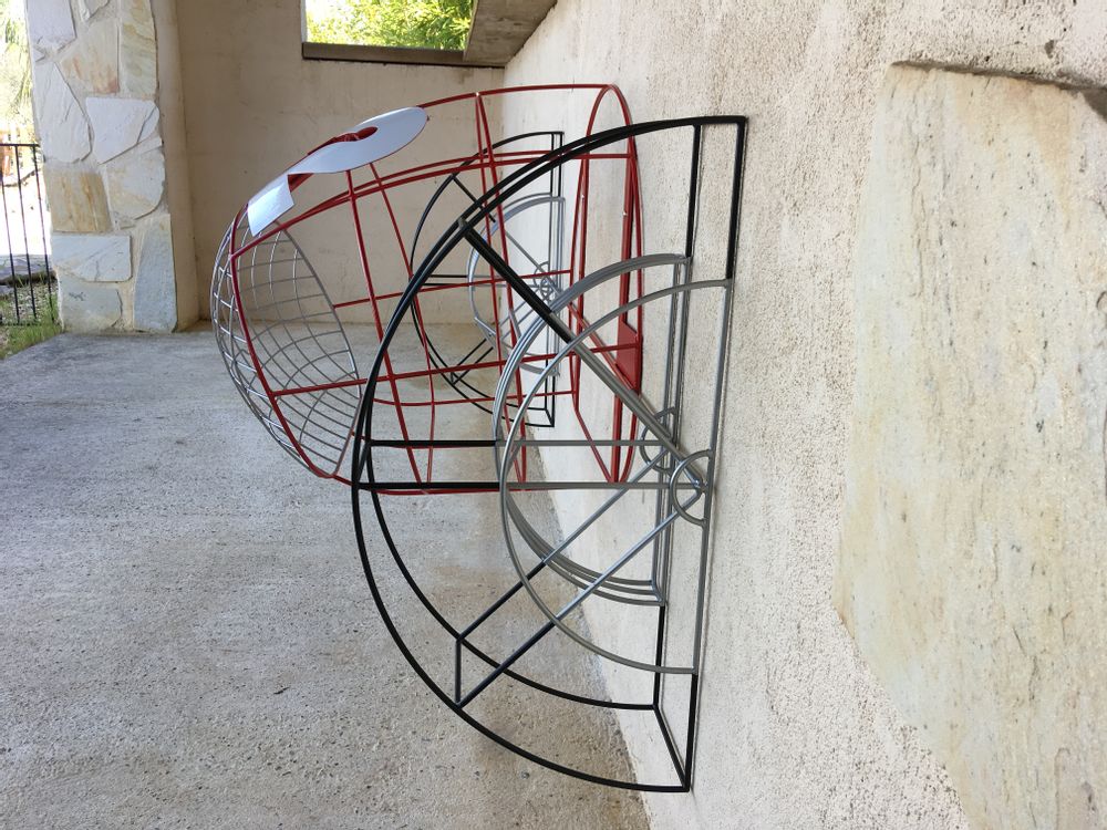 Other wall decoration - Ferrari front F 375 F1 wireframe - BRICE RIVIÈRE CRÉATION