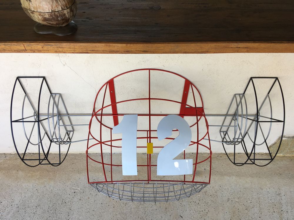 Other wall decoration - Ferrari front F 375 F1 wireframe - BRICE RIVIÈRE CRÉATION