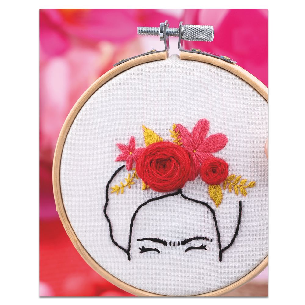 Objets de décoration - Broderie décorative - Frida   - FRENCH KITS