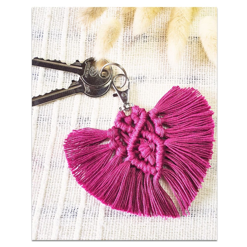 Objets de décoration - Kit créatif DIY - Porte clés - Cœur - FRENCH KITS