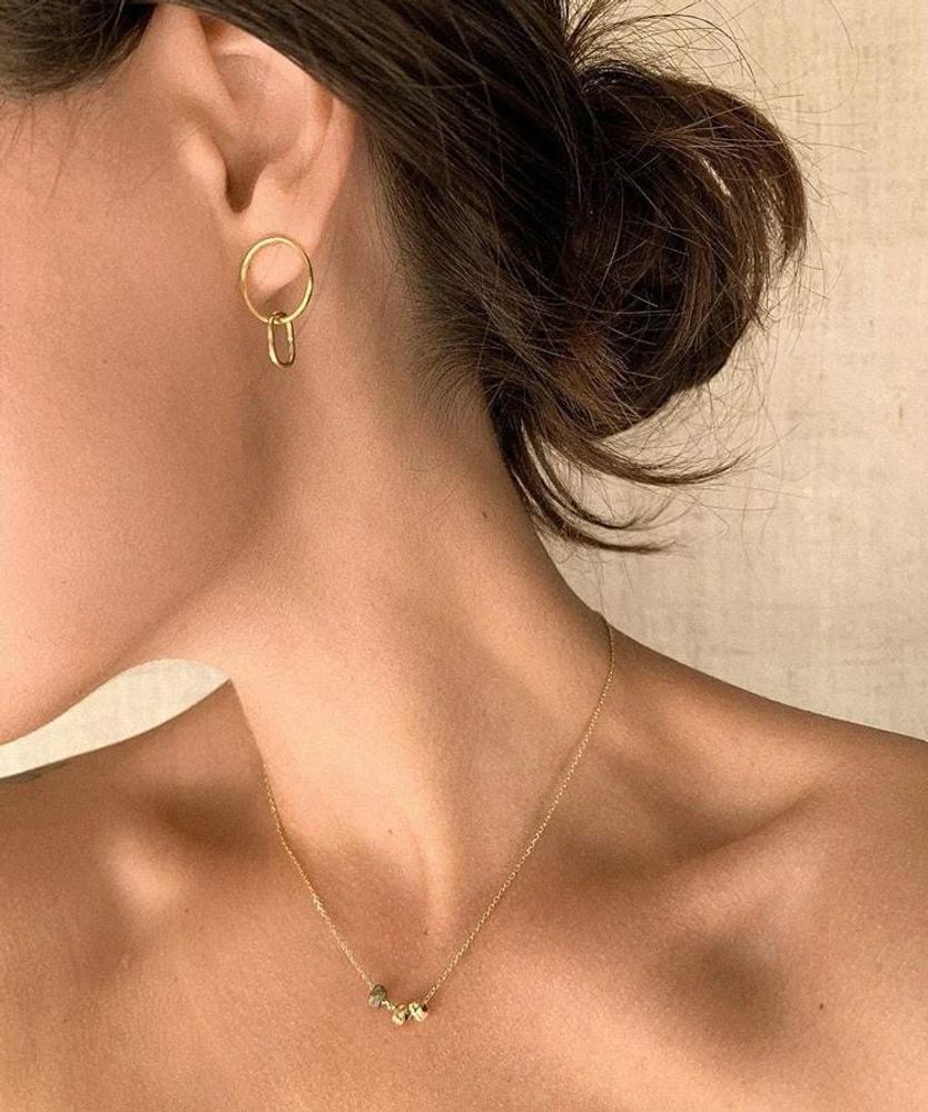 Jewelry - Circle Pin Earrings - ESSYELLO