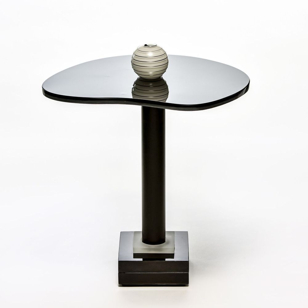 Pièces uniques - Tables basses en verre d'art B&W Fables - BARANSKA DESIGN