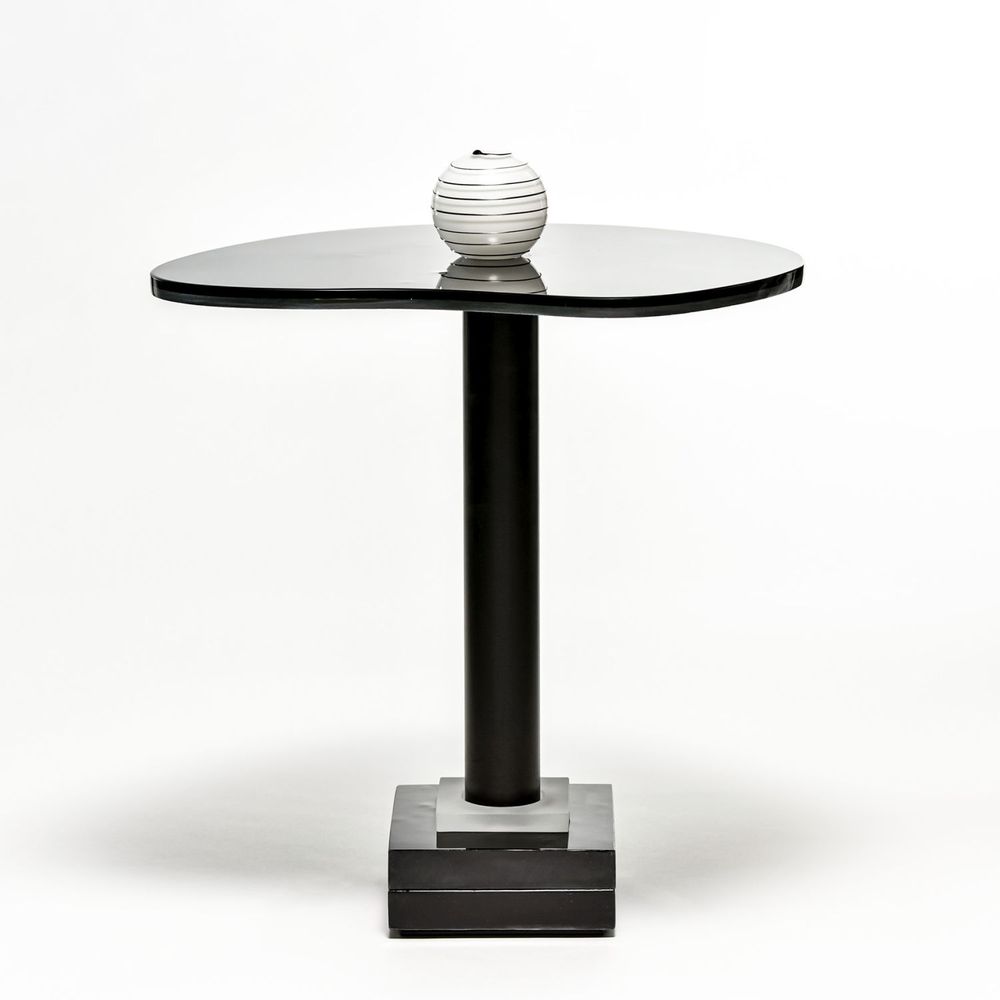 Pièces uniques - Tables basses en verre d'art B&W Fables - BARANSKA DESIGN
