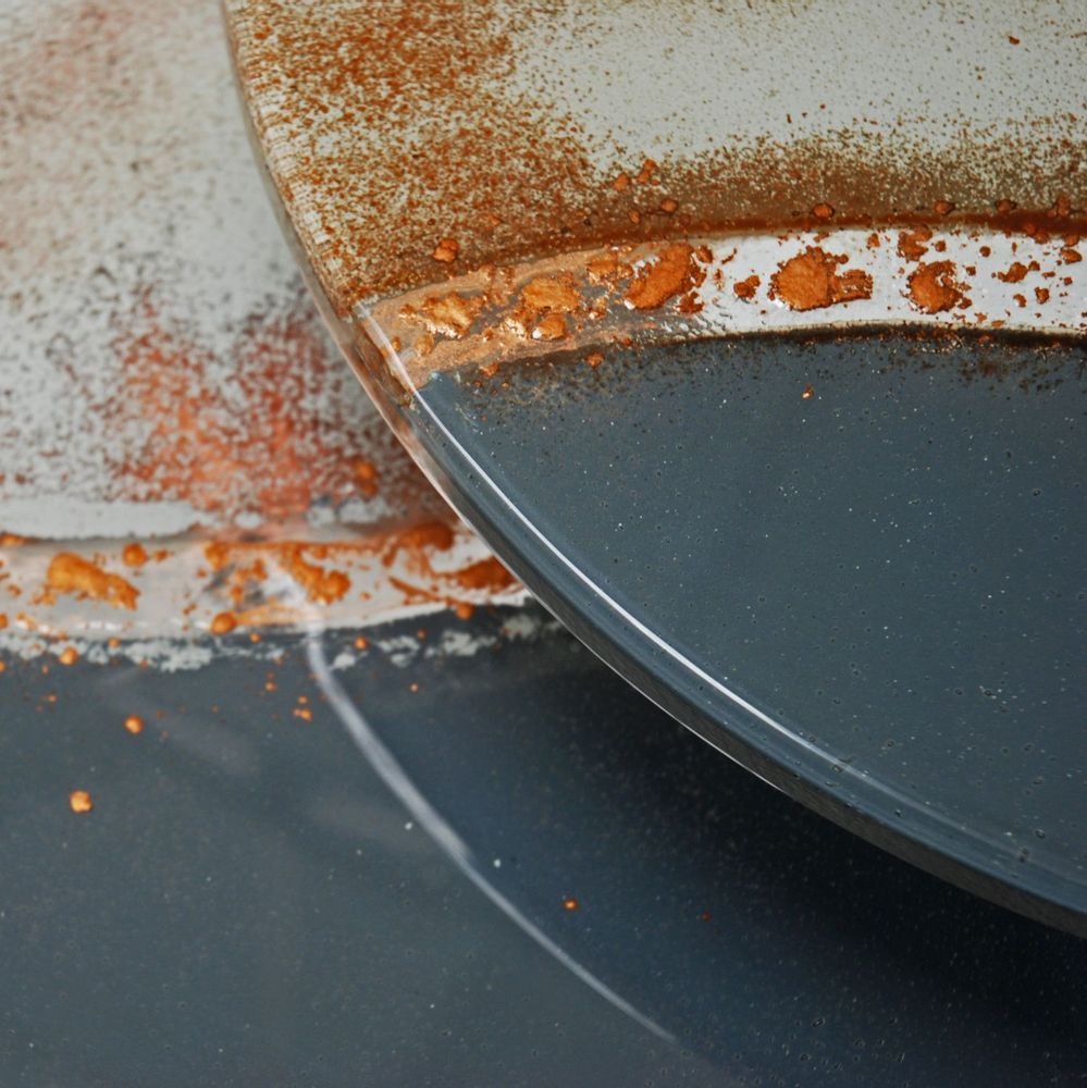 Objets design - Tables basses en verre d'art Sun Desert - BARANSKA DESIGN