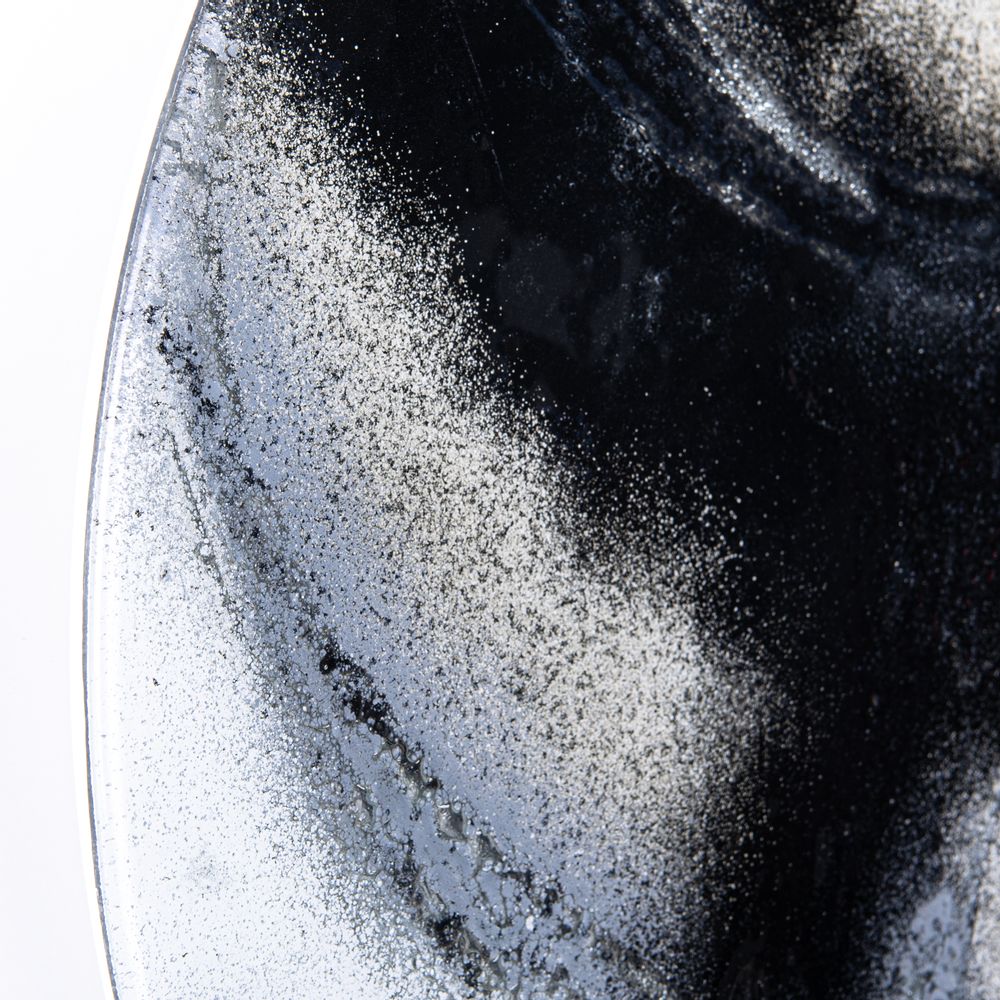 Mirrors - Moon Shadow handmade art glass mirror - BARANSKA DESIGN