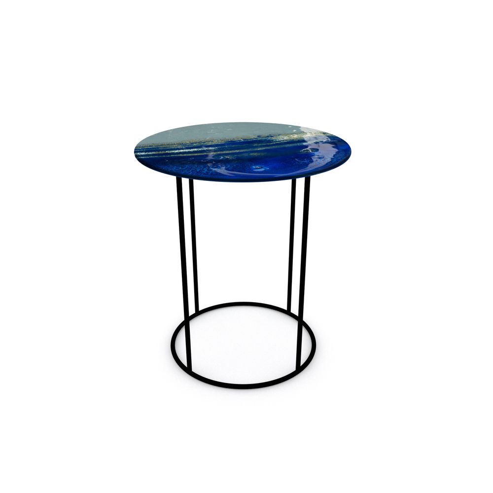 Objets design - Tables basses en verre d'art Big Blue - BARANSKA DESIGN