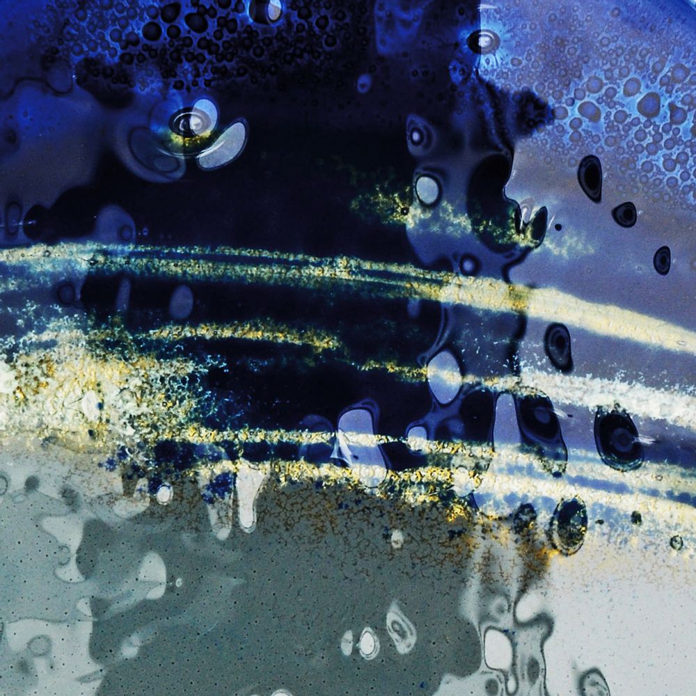 Objets design - Tables basses en verre d'art Big Blue - BARANSKA DESIGN