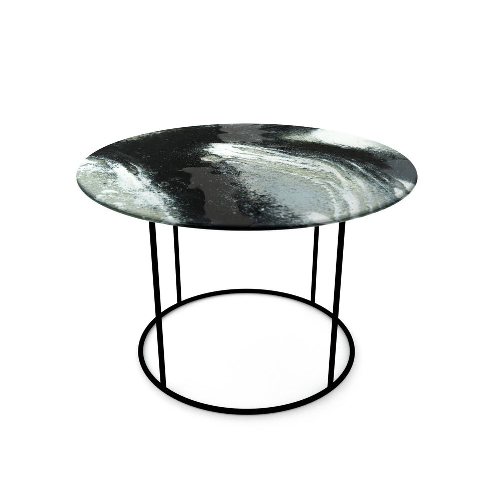 Design objects - Moon Shadow handmade  art glass  coffee tables - BARANSKA DESIGN
