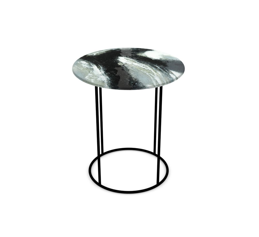 Design objects - Moon Shadow handmade  art glass  coffee tables - BARANSKA DESIGN