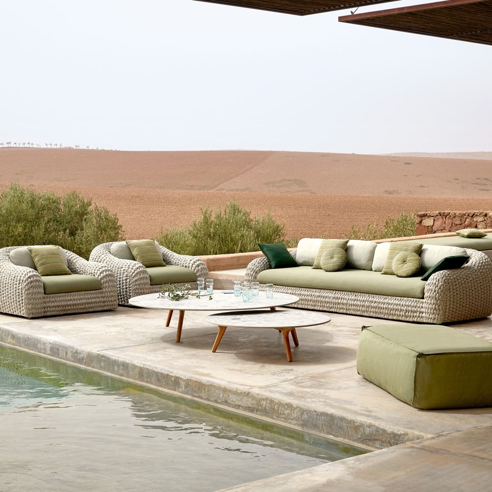 Tables basses - Table basse de jardin Torsa  - MANUTTI