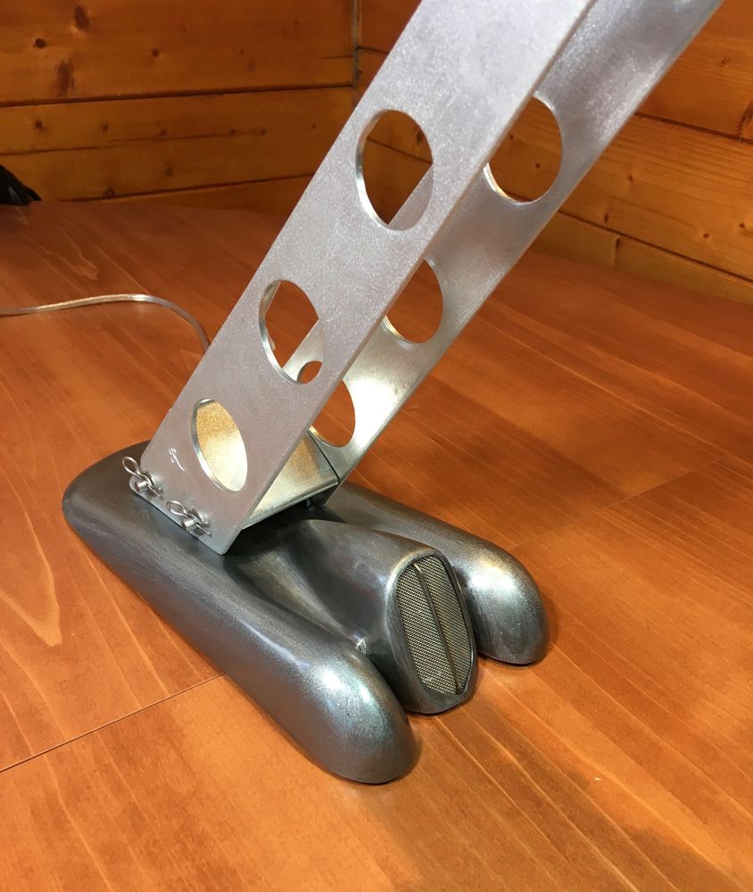 Unique pieces - Desk lamp “Hot rod” - BRICE RIVIÈRE CRÉATION