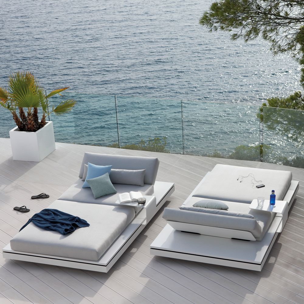 Transats - Chaise longue, transat Elements - MANUTTI
