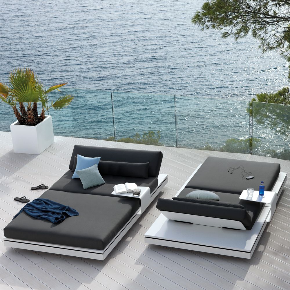Transats - Chaise longue, transat Elements - MANUTTI
