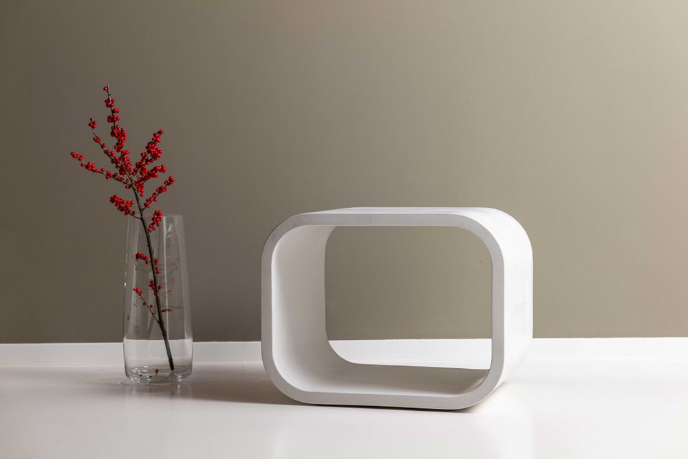 Stools for hospitalities & contracts - OPUS SOLO 1-Seater Concrete Bench / Sideboard / Table / Stool for indoor and outdoor use - CO33 EXKLUSIVE BETONMÖBEL