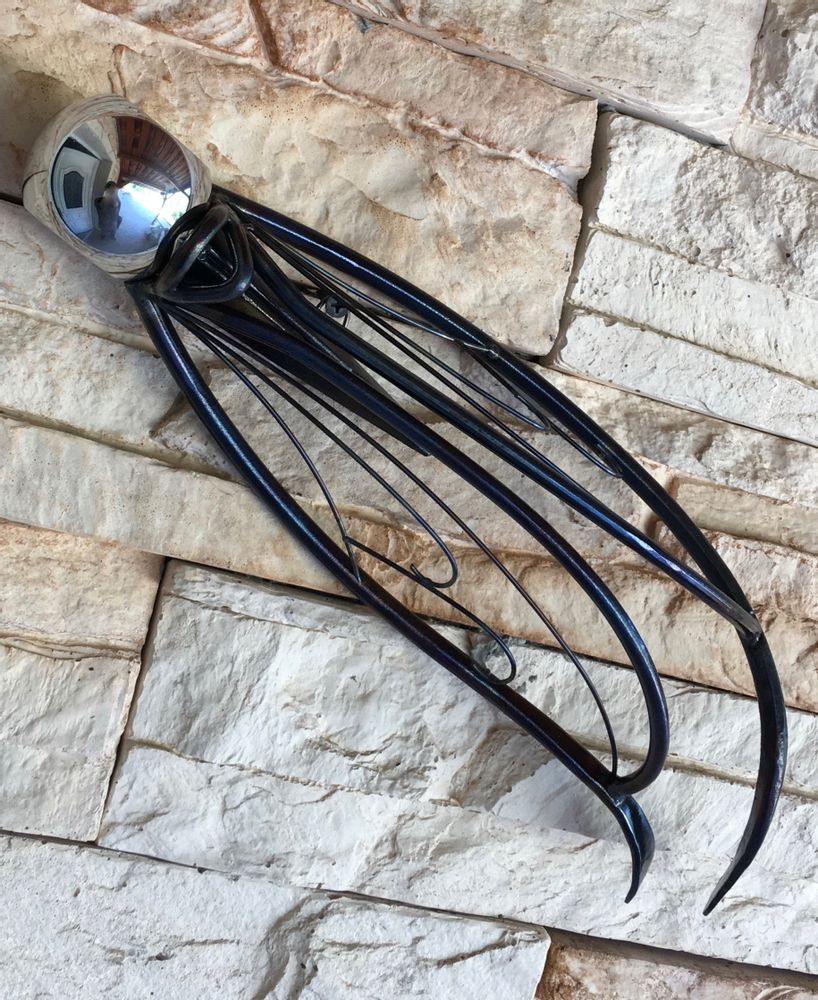 Other wall decoration - “La Cigale” Wrought Iron Wall Decoration - BRICE RIVIÈRE CRÉATION