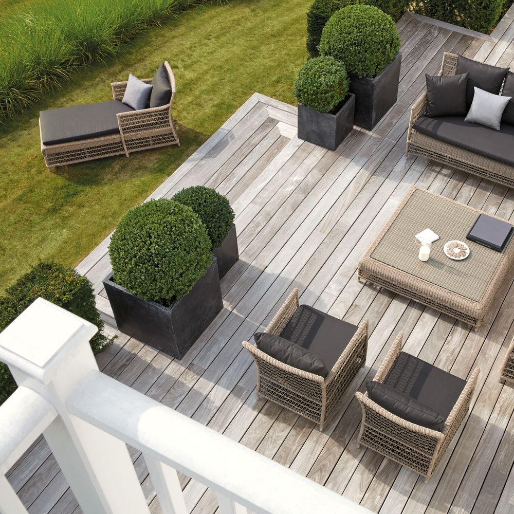 Deck chairs - Outdoor chaise longue, patio chair Malibu - MANUTTI