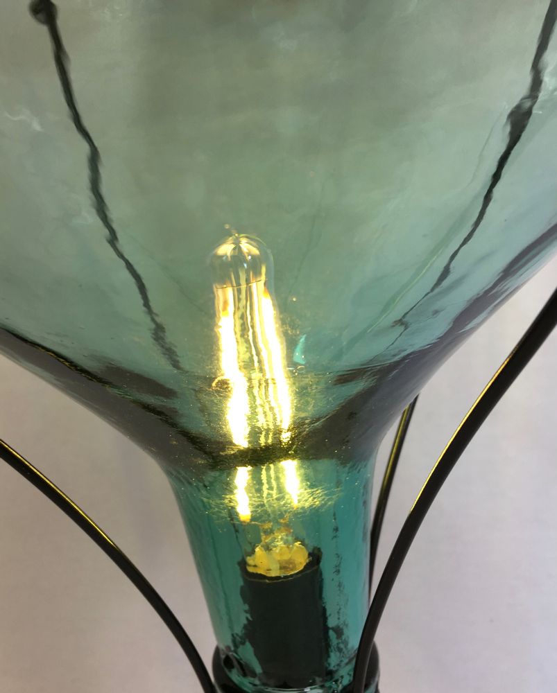 Objets de décoration - Lampe "Dame Jeanne Montgolfière" - BRICE RIVIÈRE CRÉATION