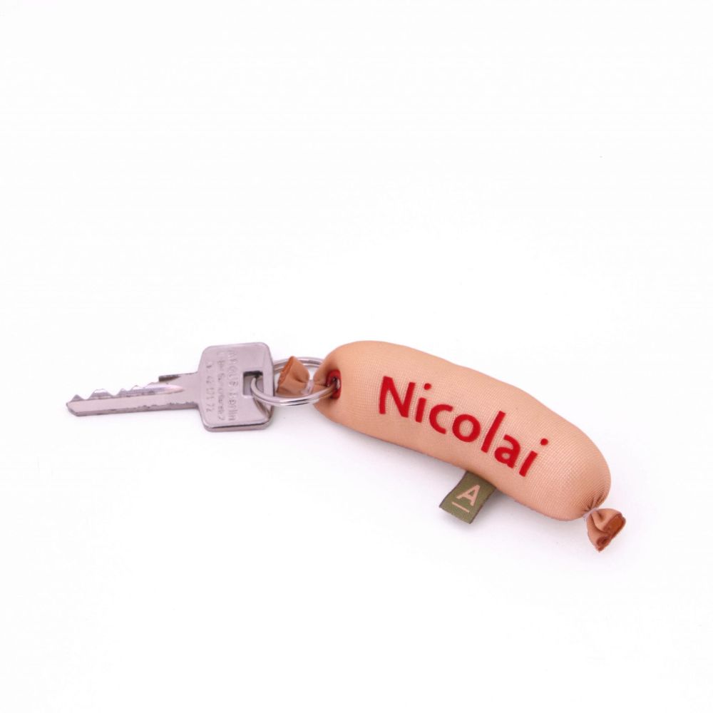 Travel accessories - Bockwurst Customized Keychain - AUFSCHNITT