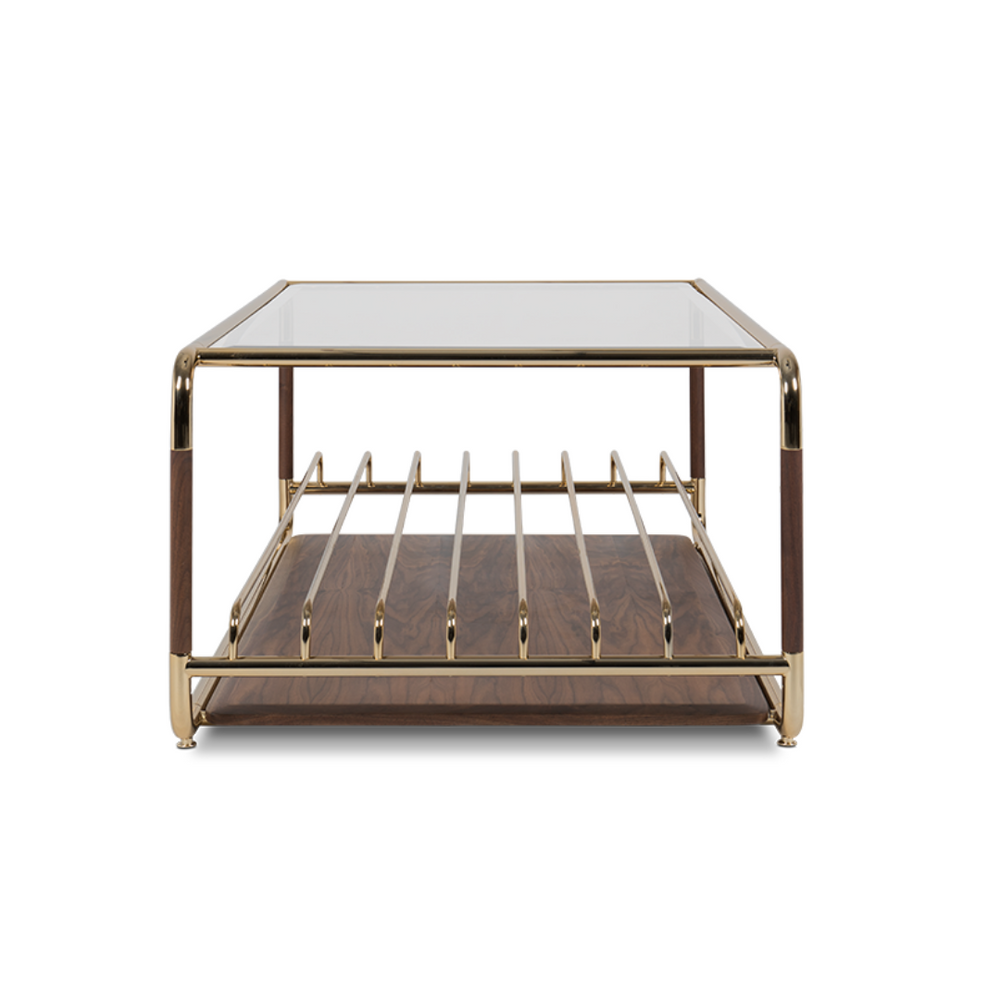 Coffee tables - Launter Center Table - CAFFE LATTE