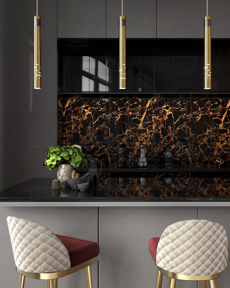 Chambres d'hôtels - pendentif Gio - CASTRO LIGHTING