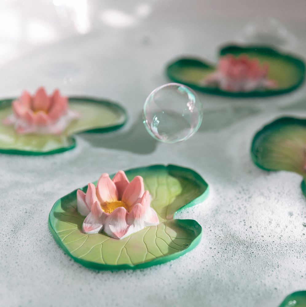 Bath accessories for children - Bath Toy WATER LILY - OLI&CAROL FRANCE